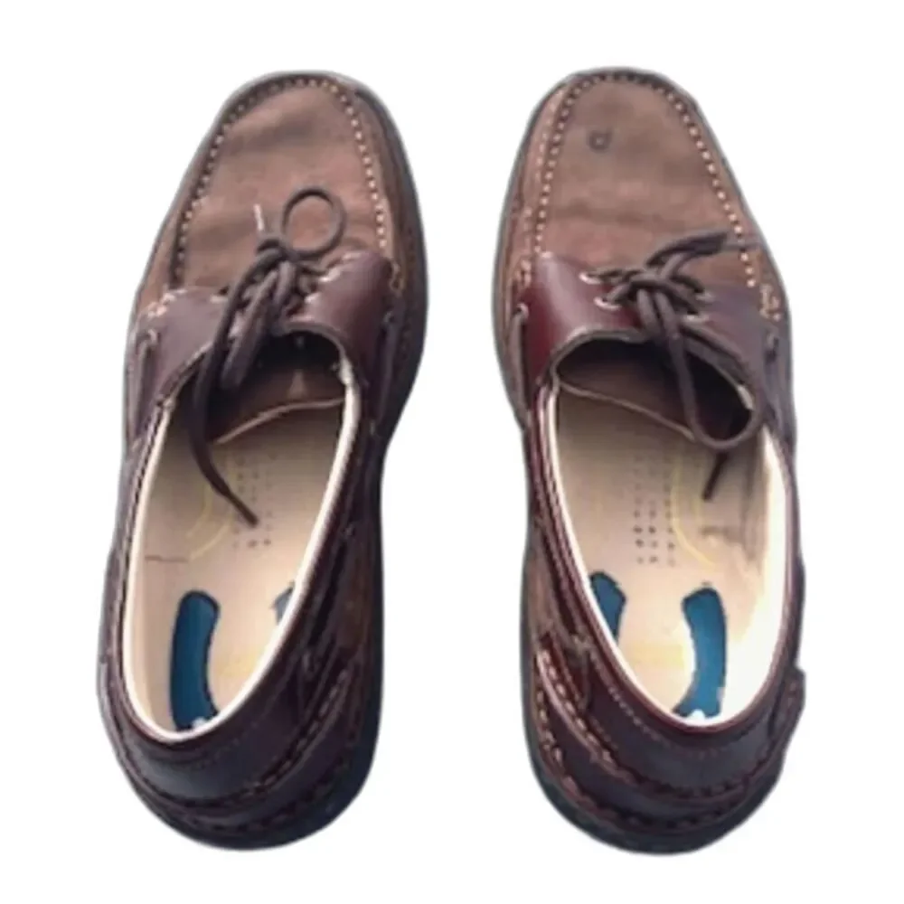 Size: 11M Comfort Gel Lace Up Loafers . Nunn Bush . New in Box